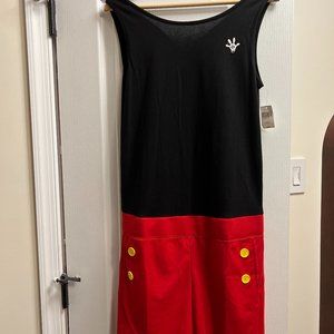Disney Women's Mickey Mouse Romper Size M